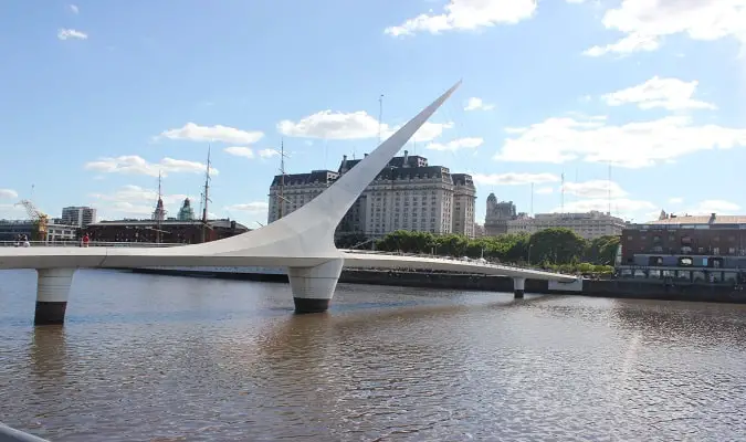 Puente de la Mujer Puerto Madero